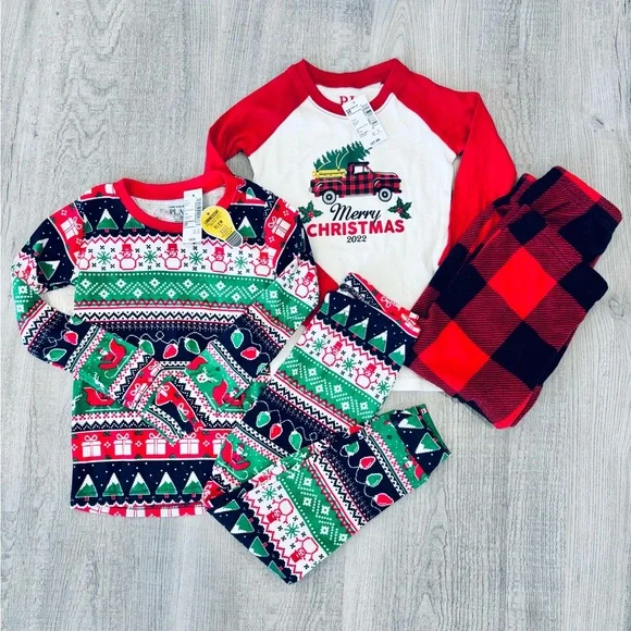 3t flannel pajamas best sale